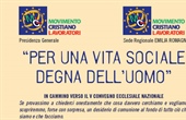 Per una vita sociale degna dell'uomo