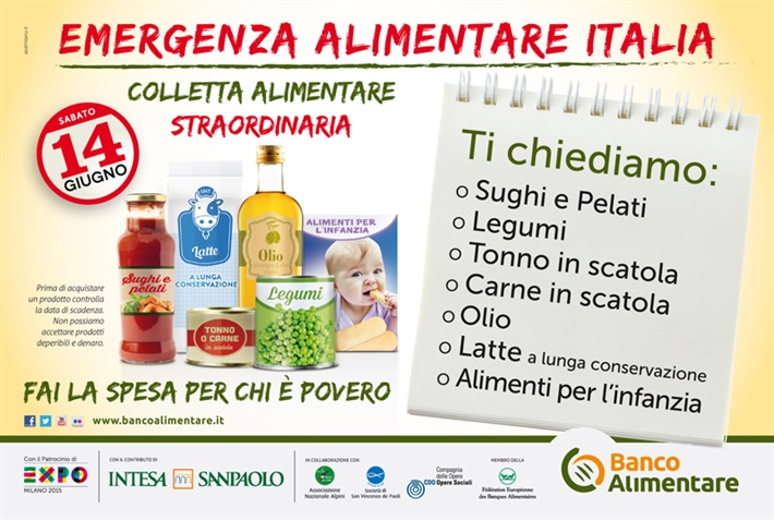 Colletta alimentare del 14  giugno